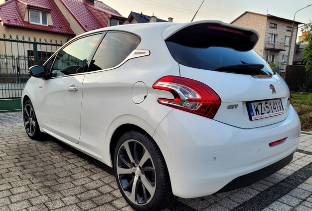 Peugeot 208 cena 23900 przebieg: 117000, rok produkcji 2013 z Staszów małe 154